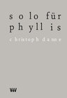Buchcover Solo für Phyllis