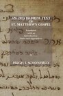 Buchcover An Old Hebrew Text of St. Matthew's Gospel