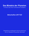 Buchcover Das Bündnis der Planeten: Botschaften 2017 (II)