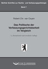 Buchcover Das Politische der Verfassungsgerichtsbarkeit im Vergleich