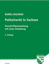 Buchcover Polizeirecht in Sachsen