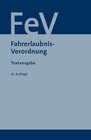 Buchcover Fahrerlaubnisverordnung