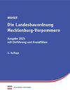 Buchcover Landesbauordnung Mecklenburg-Vorpommern