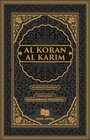 Buchcover Al Koran Al Karim (schwarz-gold)