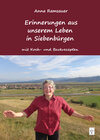 Buchcover Erinnerungen aus unserem Leben in Siebenbürgen