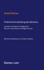 Buchcover Praktische Ausbildung des Denkens