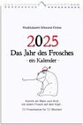 Buchcover Das Jahr des Frosches - Ein Kalender