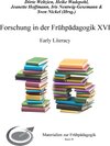 Buchcover Forschung in der Frühpädagogik XVI