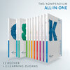 Buchcover med2university TMS Vorbereitung 2025 Kompendium ALL-IN-ONE - 11 TMS Bücher & 5600 Übungsaufgaben inkl. E-Learning, Kompl