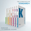 Buchcover med2university TMS Vorbereitung 2025 Kompendium Standard+ - 8 TMS Bücher & 5200 Übungsaufgaben inkl. E-Learning, Paket z