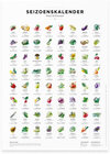 Buchcover Seizoenkalender groenten & fruit in de tuin, decoratie keuken, wandkalender als wanddecoratie, poster / poster in kleur 