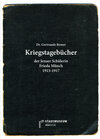 Buchcover Kriegstagebücher der Jenaer Schülerin Frieda Münch 1915/1916