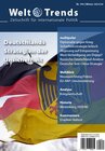 Buchcover Deutschlands Strategien der Unsicherheit
