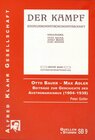 Buchcover Otto Bauer – Max Adler