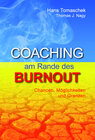 Buchcover Coaching am Rande des Burnout