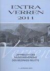 Buchcover Extra Verren 2011