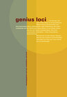 Buchcover genius loci