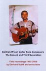 Buchcover Central African Guitar Song Composers - The Second and Third Generation