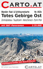 Buchcover Wander- Rad- & Schitourenkarte 402b Totes Gebirge Ost