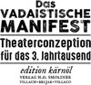 Buchcover Das vadaistische Manifest