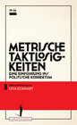 Buchcover Metrische Taktlosigkeiten