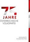 Buchcover 75 Jahre Österreichische Volkspartei