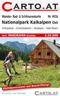 Buchcover Wander- Rad- & Schitourenkarte 401b Nationalpark Kalkalpen Ost