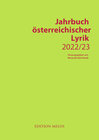 Buchcover Jahrbuch österreichischer Lyrik 2022/23