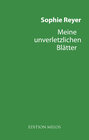 Buchcover Meine unverletzlichen Blätter