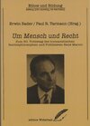 Buchcover Um Mensch und Recht