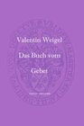 Buchcover Das Buch vom Gebet