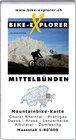 Buchcover Bike-Explorer Karte Mittelbünden