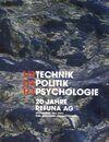Buchcover 1/3 Technik, 1/3 Politik, 1/3 Psychologie