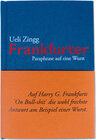 Buchcover Frankfurter