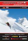 Buchcover Freeride Map Zermatt