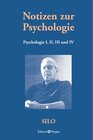 Buchcover Notizen zur Psychologie