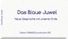 Buchcover Das Blaue Juwel