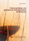 Buchcover Untersuchung von polymeren Polyphenolen in Rotwein