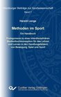 Buchcover Methoden im Sport