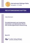 Buchcover Grundstückserwerb nach deutschem, spanischem und italienischem Recht - eine rechtsvergleichende Untersuchung