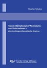 Buchcover Typen internationalen Wachstums von Unternehmen