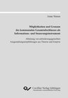 Buchcover Möglichkeiten und Grenzen des kommunalen Gesamtabschlusses als Informations- und Steuerungsinstrument