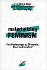 Buchcover materializing feminism