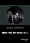 Buchcover Live! Poet auf der Bühne