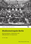 Buchcover Medienmetropole Berlin
