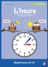 Buchcover mindmemo Lernfolder - L'HEURE - Französisch lernen Uhrzeit für Kinder
