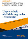 Buchcover Ungewissheit als Erfahrung in der Demokratie