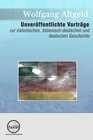 Buchcover Unveröffentlichte Vorträge zur italienischen, italienisch-deutschen und deutschen Geschichte