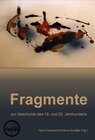 Buchcover Fragmente zur Geschichte des 19. und 20. Jahrhunderts