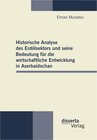 Buchcover Historische Analyse des Erdölsektors und seine Bedeutung für die wirtschaftliche Entwicklung in Aserbaidschan